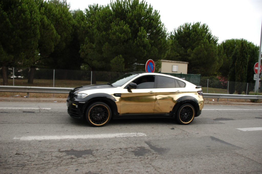 Golden Gold BMW X6