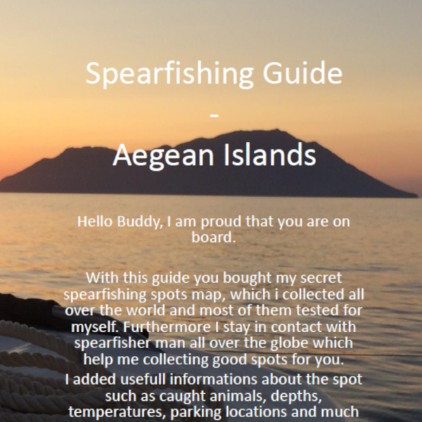Aegean-Islands-Spearfishing-Cover-Ägäische-Inseln-Harpune-Ägäis-Harpunieren-Speargun-GER