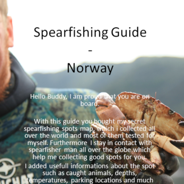 Spearfishing Norway Norwegen Spots Karten Spot Fischen Angeln Fishing Norge Speargun GER