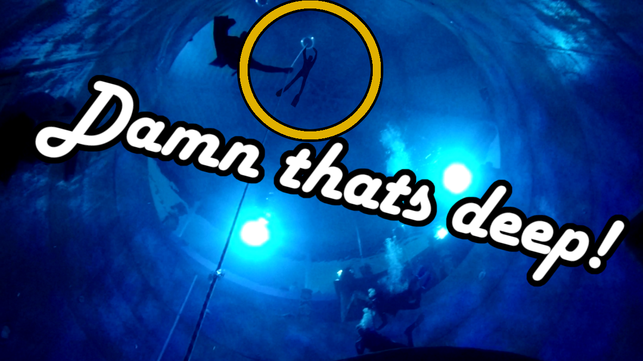 Dive4Life Dive 4 Life Bonn Siegburg Apnoe Freediving indoor freitauchen tauchen 20 meter tief tauchen
