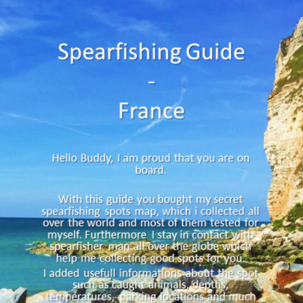 Spearfishing Frankreich France Calais Atlantic Mittelmeer Mediterranean Maps Guide Tutorial Spots Harpunieren Speargun GER