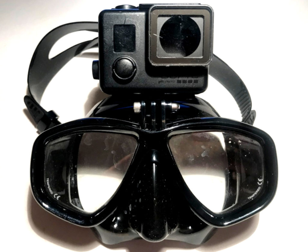 Omer Alien Spearfishing Mask+Action Camera Support