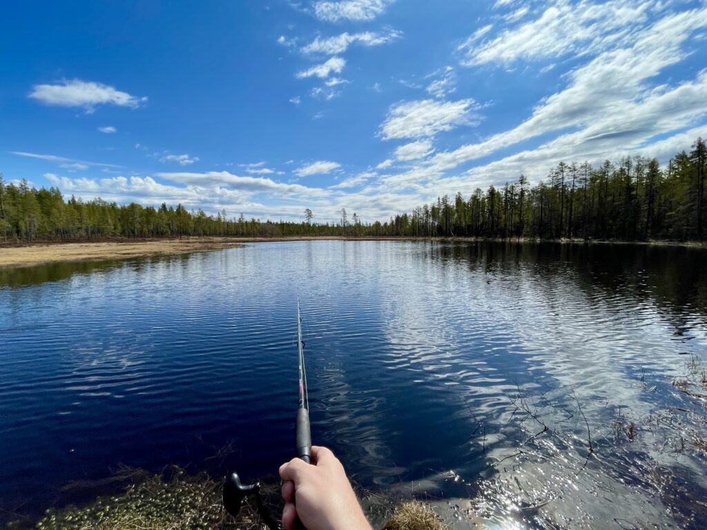 ROD FISHING FROM THE SHORE IN ROVANIEMI • Hiking & Mountain sports »