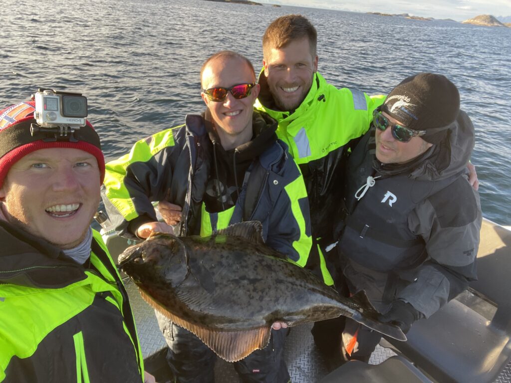 Kayak fisherman capsized by huge halibut but hangs on for record