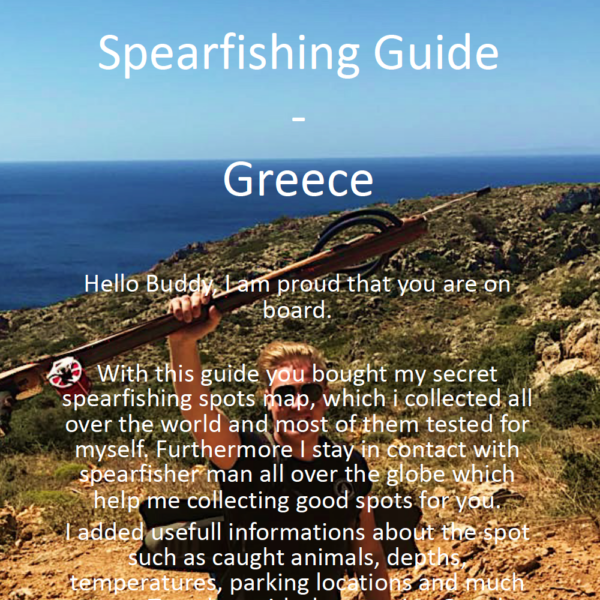 Spearfishing Griechenland Greece Aegean Islands Ägais Kreta Crete Rhodos Harpune Harpunieren Speargun Tipps Spots