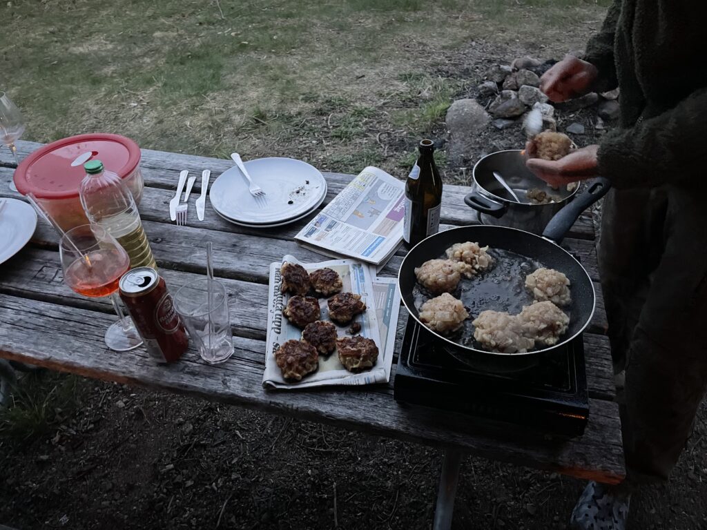 Hecht Angeln in Schweden Fishing Sweden Rules Angel Fiske Pike See fischen Frikadellen Bollen Fischfrikadellen