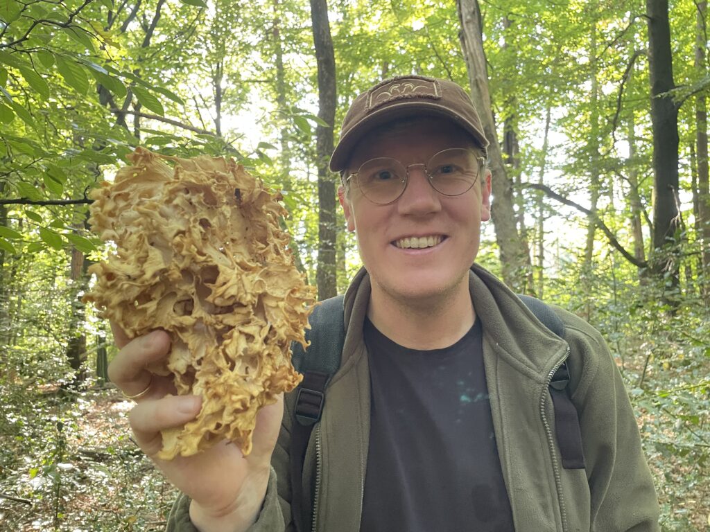 Krause Glucke reinigen und vorbereiten – Pilz richtig säubern vor dem Trocknen im Dörrautomaten