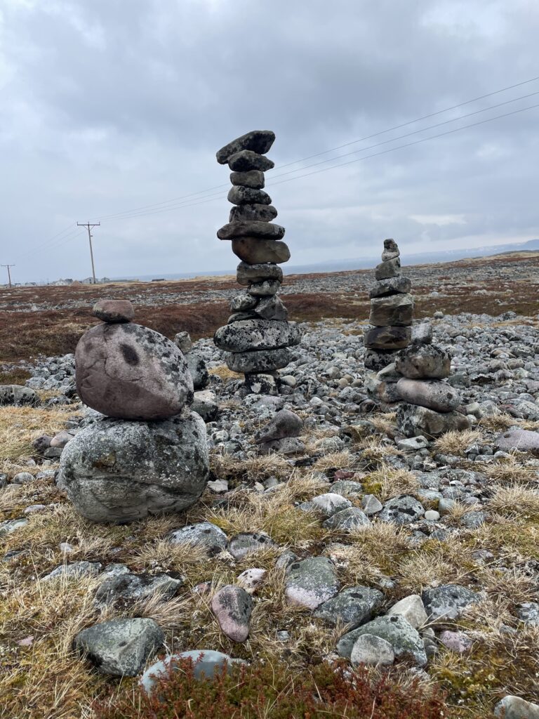 Steinskulptur Garten Skulpturen Sculpture Norway Hamningberg