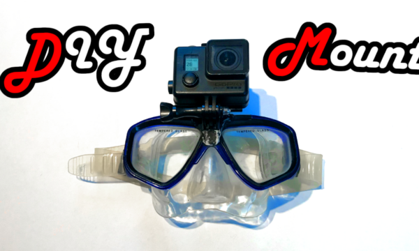 Scuba Mask Gopro Mount Scubamask Mask Divingmask Taucherbrille Tauchbrille Tauchermaske Maske Kamera Camera Diving Tauchen befestigen Befestigung