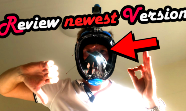 Fullface Snorkel Mask 2019 newest neuste Version Gesichtsmaske Gesichtsschnorchelmaske schnorcheln diving apnea freediving spearfishing Full Face Dive
